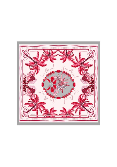 Arancia Kırmızı 90x90 Pure Touch Eşarp Kırmızı Kırmızı