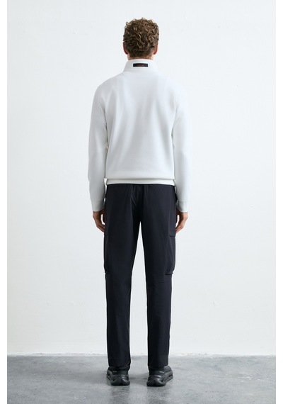 Lufian Chase Erkek Sweatshirt Kırık Beyaz Kırık Beyaz 112030213100510