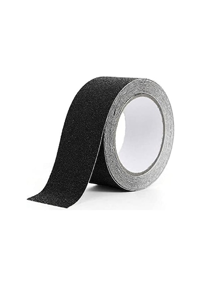 Yapışkanlı Merdiven Ve Zemin Kaydırmaz Bant 2.5 Cm 50 Metre Siyah