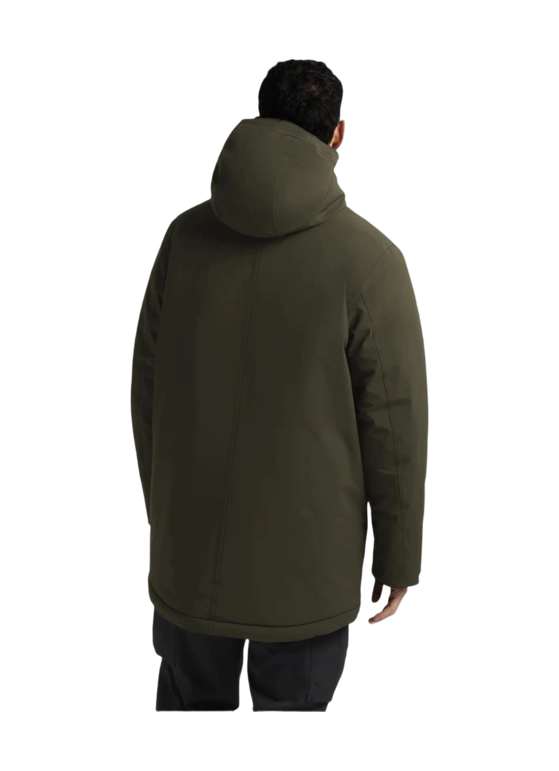 Jack Wolfskın Jack Wolfskin Cold Camp Coat Erkek Yeşil Outdoor Ceketi E0205 Haki