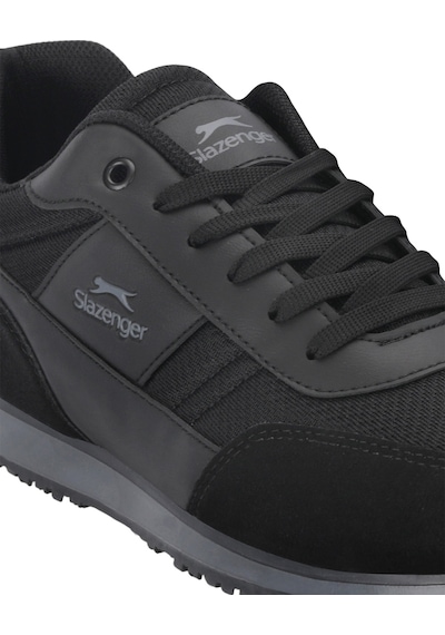Slazenger Iskra I Erkek Siyah / Siyah Günlük Spor Ayakkabısı
