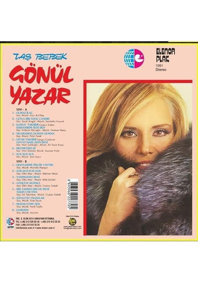 Gönül Yazar Taş Bebek Plak