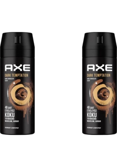 Axe Dark Temptation Erkek Sprey Deodorant 2 x 150 ML
