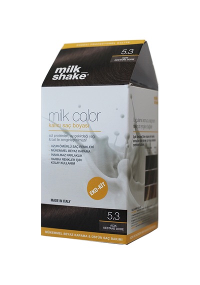 Milk_Shake Milk Color Eko - Kit Açık Kestane Dore  - 5.3 (Köpüksüz)