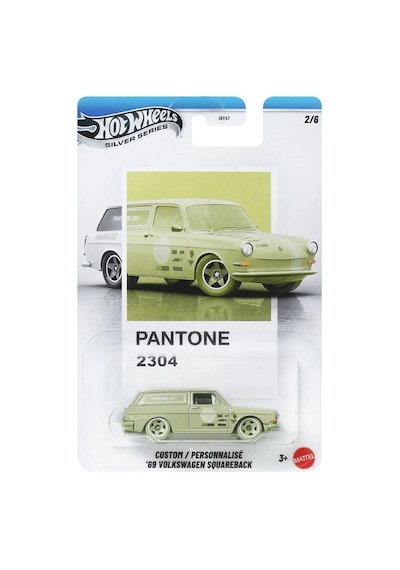 Silver Series Pantone Custom '69 Volkswagen Squareback Diecast Car 2304