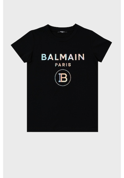Balmain Çocuk T Shirt 6m8021 Mx030 930mc Siyah