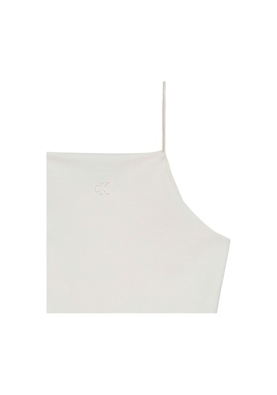 Calvin Klein Kadın Marka Logolu Günlük Kullanıma Uygun Krem Atlet Lv044f206g Yas