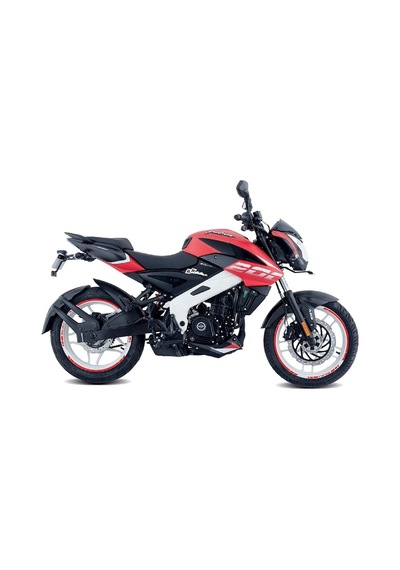 Bajaj Pulsar Ns200 Kırmızı Dış Yazılı Jant Sticker Modeli