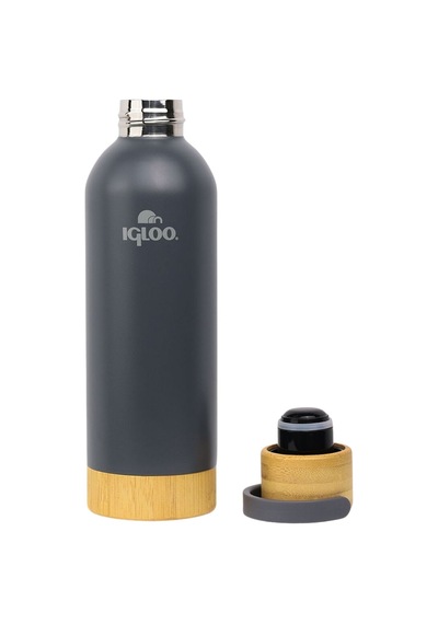 Çelik Pro Termos - Igloo - Hydrate - 500ml - Füme - 205694 Çok Renkli