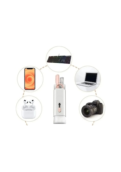 Mucit Home 7 İn 1 Çok Fonksiyonlu Kit Ekran Bilgisayar Laptop Klavye, Telefon, Kulaklık Airpod Temizleyici Kiti