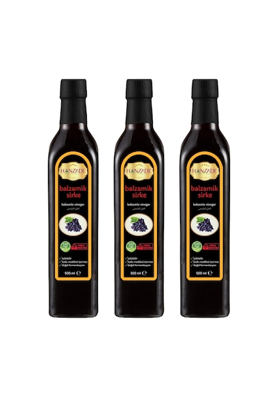 Hanzade Bitkisel Balzamik Sirke 3 x 500 ML