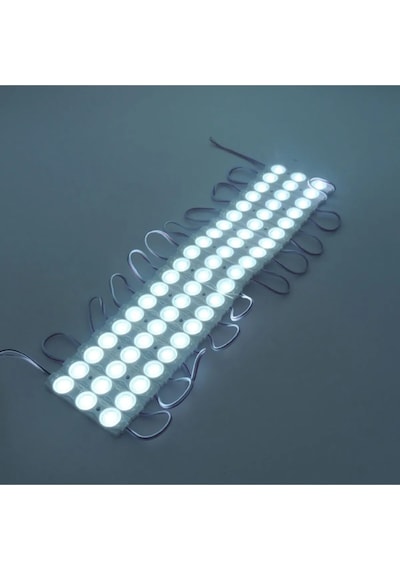 20 Adet 5 Watt Beyaz Işık Kelvin Ip65 Mercekli Modül Led 10 Adet Magnetli, Çok Kaliteli Modül Led Parlak Beyaz