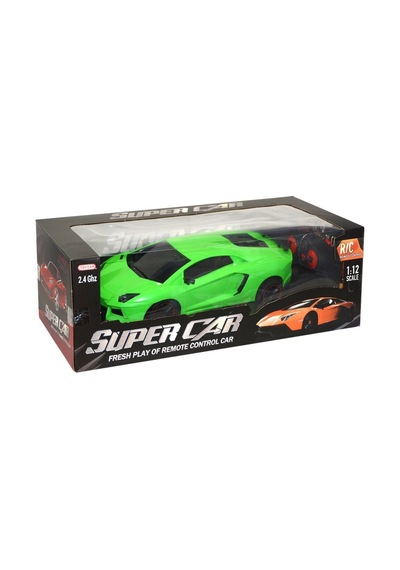 Toy-01-02 Toysan 1:12 Kumandalı Şarjlı Süper Car 33 CM