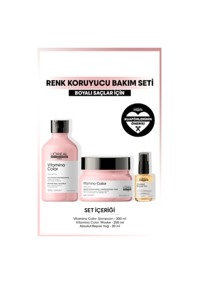 L'Oréal Professionnel Serie Expert Renk Koruyucu Bakım Seti L'Oréal Professionnel Serie Expert Renk Koruyucu Bakım Seti