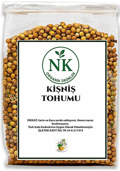 Kişniş Tohumu Tane 50gr