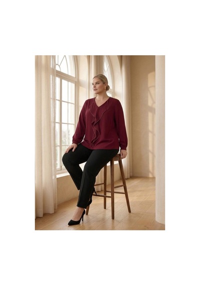 Hanezza Büyük Beden Şık Fırfırlı Abiye Bluz - İğne Oyası Boncuk Detaylı - Jessica Kumaş Tüm Varyantlar Bordo - 681899712 Bordo Hanezza Büyük Beden Şık Fırfırlı Abiye Bluz - İğne Oyası Boncuk Detaylı - Jessica Kumaş Tüm Varyantlar Bordo - 681899712 Bordo