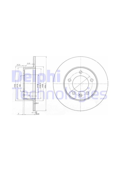 Delphi Arka Fren Diski Master 2 00 Movano 00 305x12x5dl Delphı Bg3681 7700314107-4403045-4320600qaa