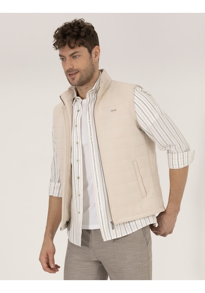 Pierre Cardin Erkek Bej Deri Mont-kaban 50275802-591