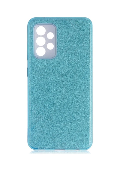 Galaxy A52 Kılıf Simli Renkli Silikon