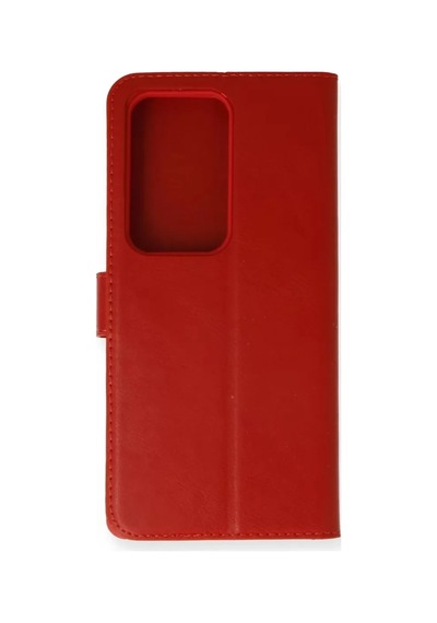 Newface Samsung Galaxy S20 Ultra Trend S Plus Kapaklı Kılıf - Kırmızı