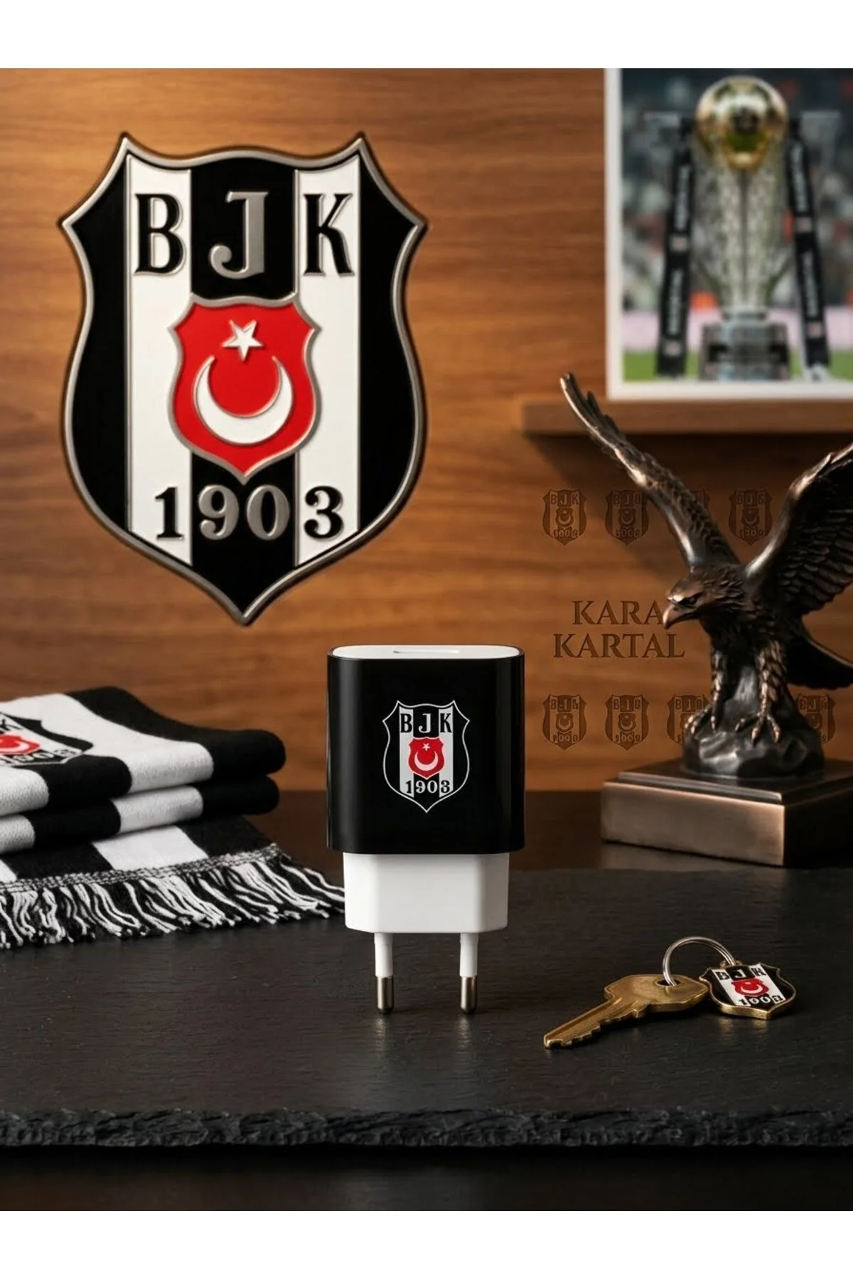 Araftar Lisanslı Sarj Adaptörü Bjk