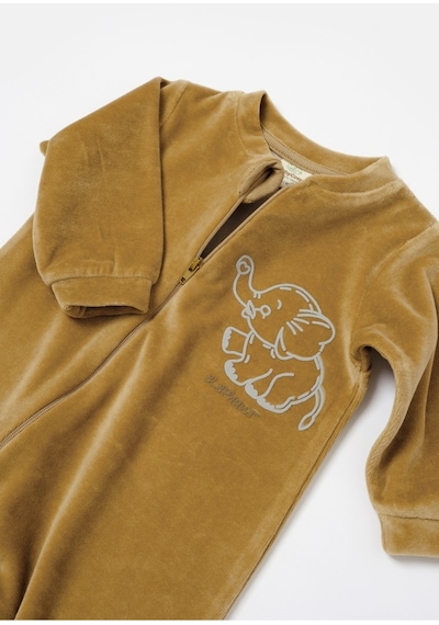 BabyCosy Organik Kadife Fermuarlı Tulum Csyk6055 001