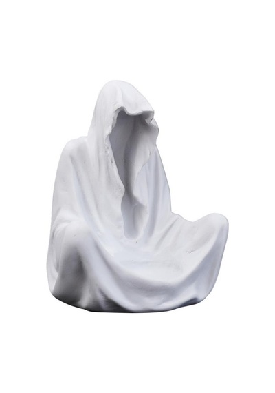 Dekoratif Ghost Hayalet Figürlü Tealight Mumluk Ev Dekoru Ofis Dekoru Süs 001