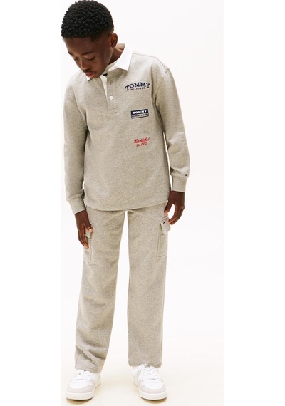 Tommy Hilfiger Erkek Çocuk Eşofman Kb0kb10335 Gri