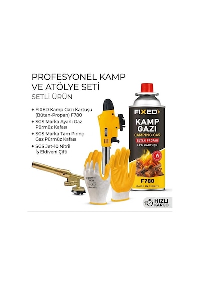 Sgs Kamp Pürmüz Seti Sarı