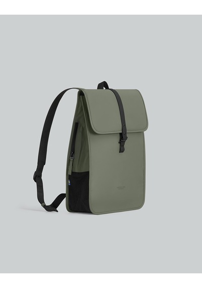Gaston Luga Dash Laptop Bölmeli Sırt Çantası - 13"/14" Yeşil Haki Yeşil