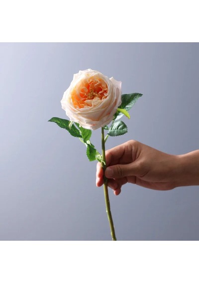 Yapay Lüx Islak Şakayık 45 Cm Somon-krem