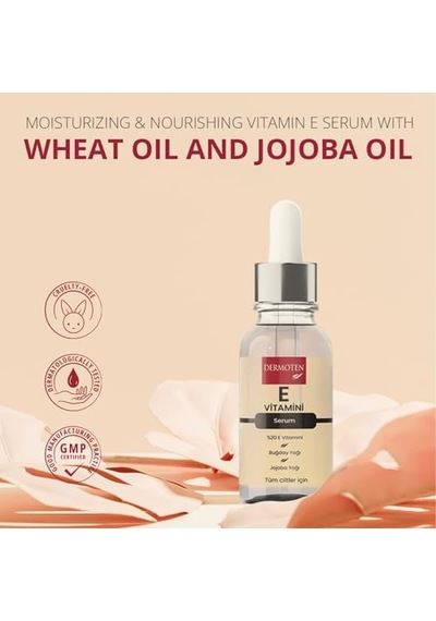 E Vitamini Nemlendirici Cilt Bakım Serumu 30 Ml