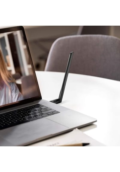 Tx35u Plus Ax1800 Wi-fi 6 Kablosuz Usb Adaptör 1800 Mbps Hız Çift Bant Yüksek Çekim Güçlü Anten Usb 3.0 Wpa3 Beamforming & Mu-mımo Masaüstü Ve Laptop Pc Alıcı