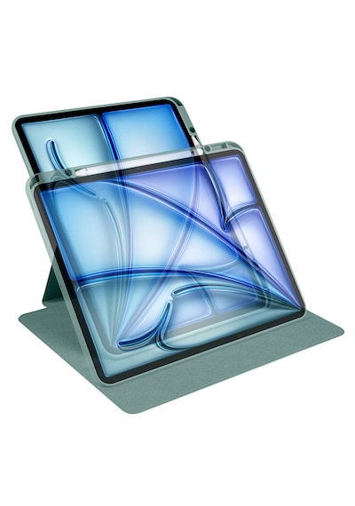 Arabulalaca Apple Uyumlu iPad Air 13 2024 Koyu Yeşil Renginde Kalem Bölmeli Dönebilen Stantlı Kılıf Standlı Kapak Arabulalaca Apple Uyumlu iPad Air 13 2024 Koyu Yeşil Renginde Kalem Bölmeli Dönebilen Stantlı Kılıf Standlı Kapak