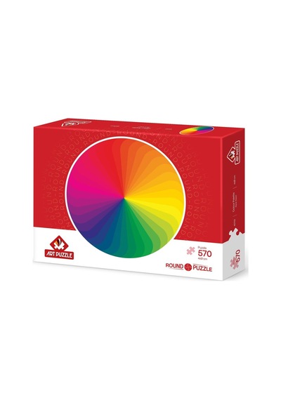 Renk Paleti 570 Parça Round Puzzle