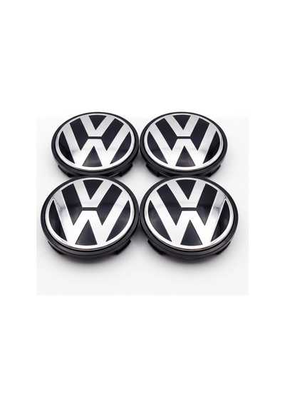Vw 65 Mm Jant Göbeği Seti Kabartmalı 3b7601171 Uyumlu - 904589294
