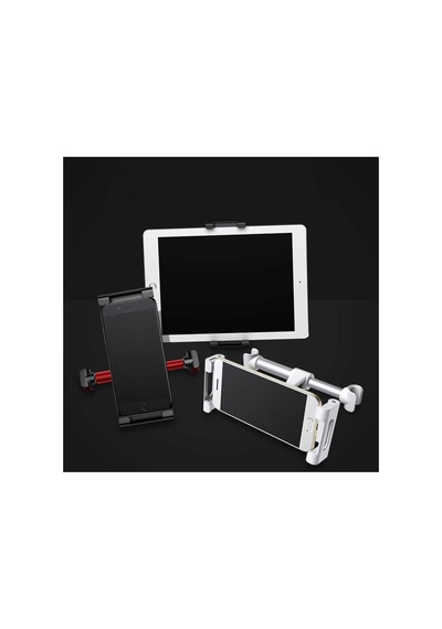 Araç Içi Telefon Tablet Tutucu Beyaz Arka Koltuk Çocuk Oto Araba Siyah