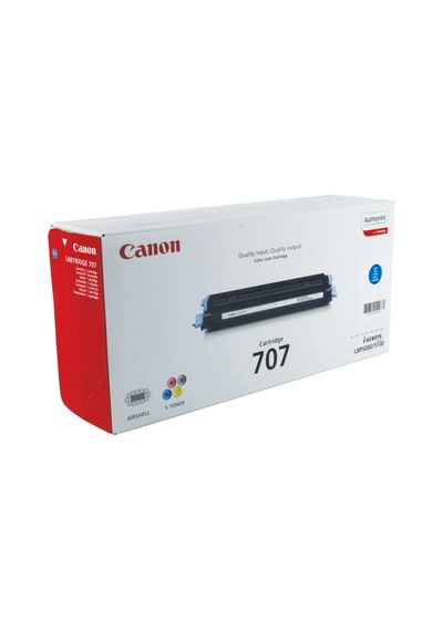 Canon Crg-707C Toner K. 9423A004 Mavi