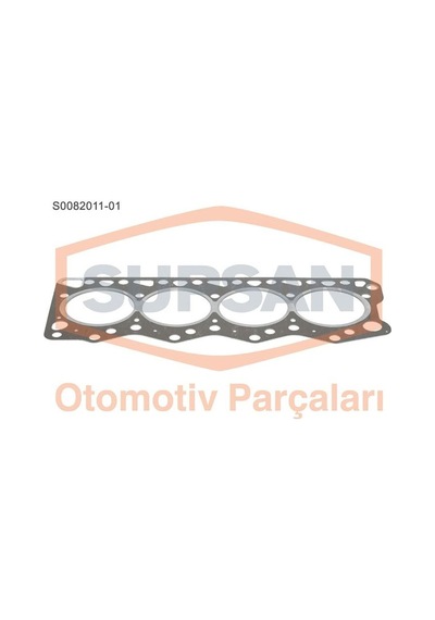 SÜPSAN S0082011-01 SÜPSAN SİLİNDİR KAPAK CONTASI 1 DELİK DUCATO /