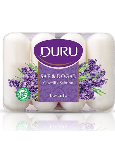 Duru Saf & Doğal Lavanta Güzellik Sabunu 4 x 70 G