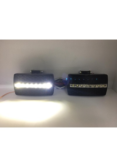 Tofaş Uyumlu Şahin Kartal Doğan Slx Gündüz Ledli Sis Lambası 8 Led 2 Ad