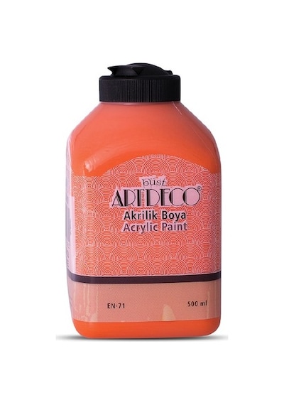 Artdeco Akrilik Ahşap Boyası 500 Ml 3603 Turuncu