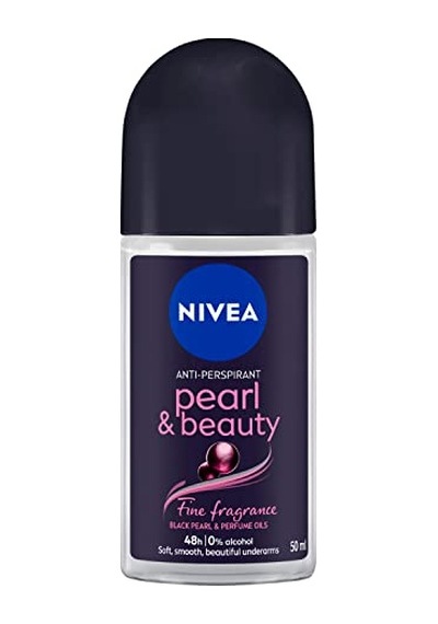Nıvea Kadın Roll On Deodorant Pearl&beauty Fine Fragrance,72 Saat Anti-perspirant Koruma 50m