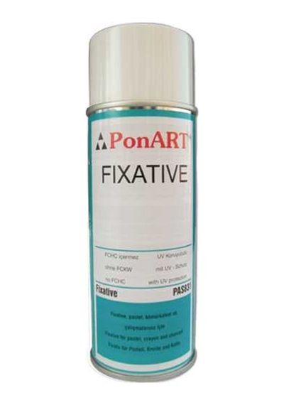 Ponart Fixative Sprey Pastel ve Füzen Koruyucu 400 Ml.