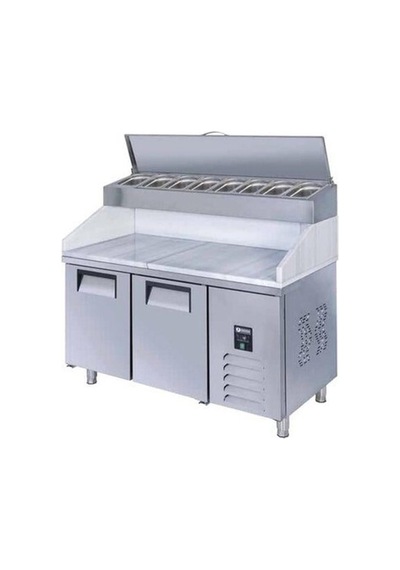 Iceinox Make Up Buzdolabı Mermerli 330 Lt 430 Çelik Kaliteli