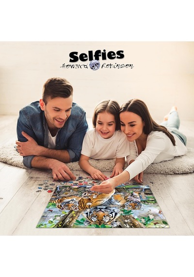 Prime 3d - Kaplanlar 500 Parça Yetişkin Puzzle 10457