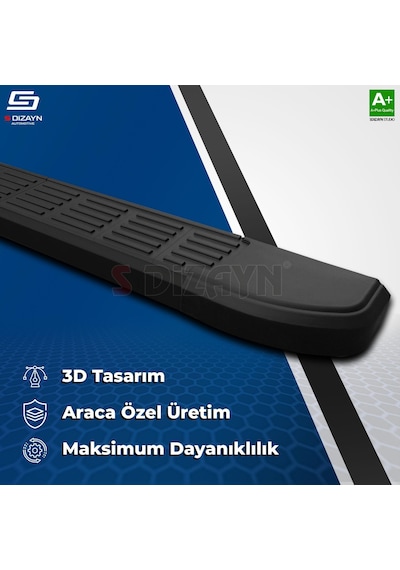S-dizayn Jaecoo J7 S-line Siyah Yan Basamak 183 Cm 2023 Üzeri