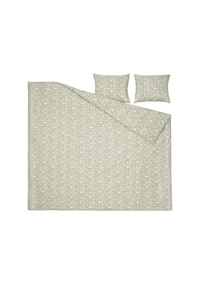Ikea Sorgmantel Çift Kişilik Nevresim Takımı 220 X 240 Cm Beyaz - Yeşil