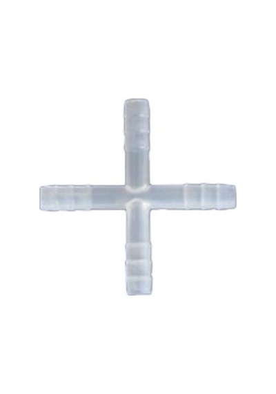 Isolab Hortum Bağlantı Parçası - X Form - 8 Mm Çap