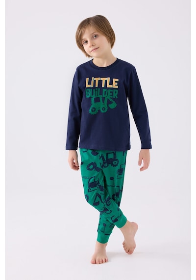 Rolypoly Erkek Çocuk Lacivert Pijama Takımı Rp3426-c-v1